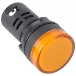 Lampa de Semnalizare LED Galbena 22mm 230V pentru Tablou Electric