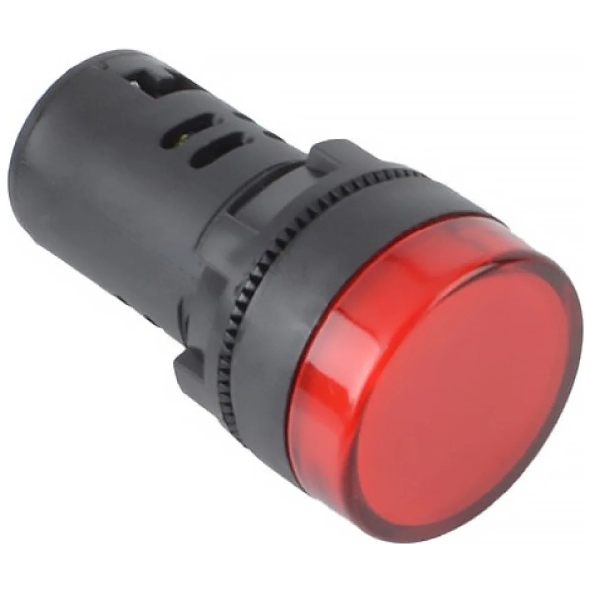 38217-thickbox_default Lampa de semnalizare LED 22mm 230V, indicator rosu pentru tablou - imagine 1