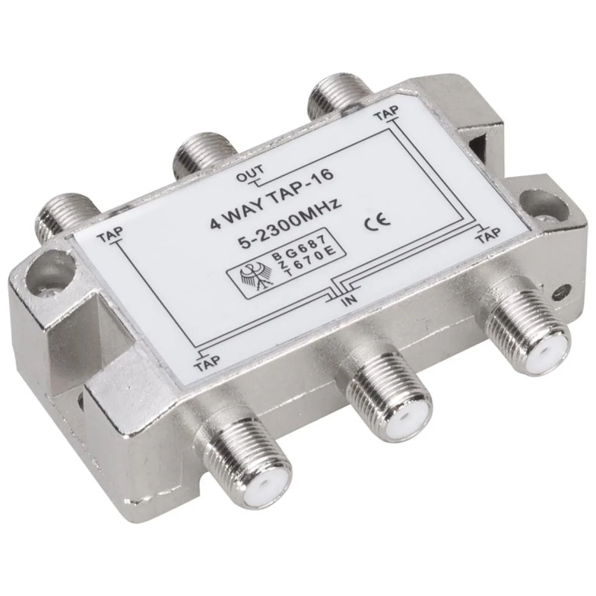 39465 Distribuitor SAT-TAPS 4 Module 5-2300 MHz Atenuare 16 dB - imagine 1
