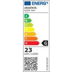 Plafoniera 2 Cercuri Rotunda Led Lumina Calda Neutra Rece 23W - imagine 2