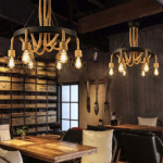 Lustra Rustic Cu 6 Soculuri E27, Max 6 X 40W
