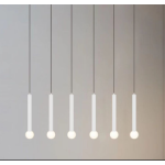 Lustra LED Alb Pe Cablu 6W  4000K Lumina neutra
