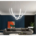 Lustra LED cu Telecomanda wifi 2.4G lumina/rece/calda/neutra intensitate reglabila