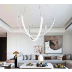 Lustra LED cu Telecomanda wifi 2.4G lumina/rece/calda/neutra intensitate reglabila - imagine 2