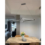 Lustra LED cu Telecomanda wifi 2.4G lumina/rece/calda/neutra intensitate reglabila