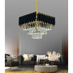 Candelaburu Negru Moderna 5xE14 - imagine 2