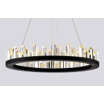 Lustra LED D60cm Cristal cu Telecomanda wifi 2.4G lumina/rece/calda/neutra intensitate reglabila - imagine 2