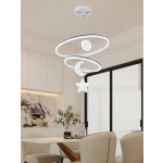 Lustra LED Stele si Luna Cu Telecomanda Moderna 3000k/4000/6500k - imagine 3