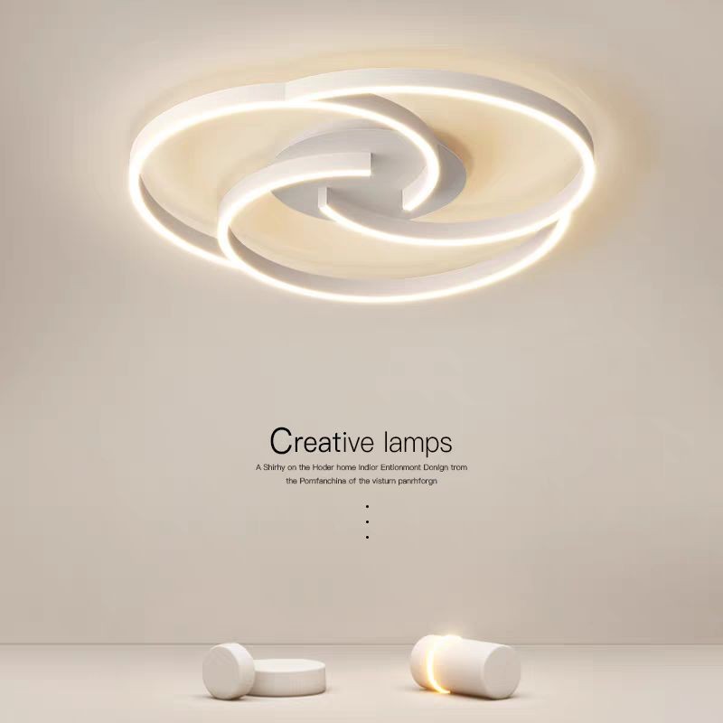 9351.jpg Lustra LED cu Telecomanda wifi 2.4G Negru lumina/rece/calda/neutra intensitate reglabila - imagine 1
